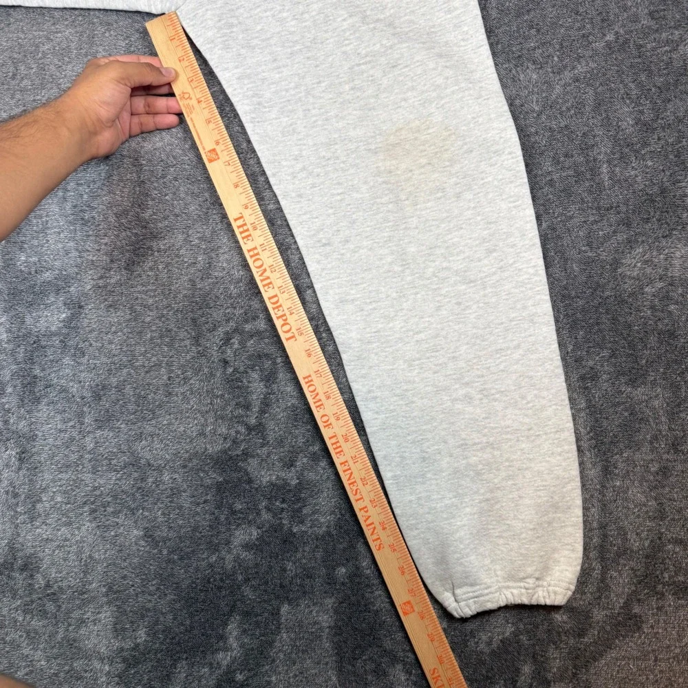 Vintage Russell Athletic Sweatpants XL Gray Made in USA Joggers Fleece Pants